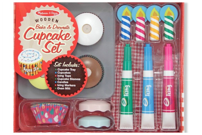 Hey, cupcake: The Melissa and Doug cupcake kit is an awesome birthday gift for your preschooler.