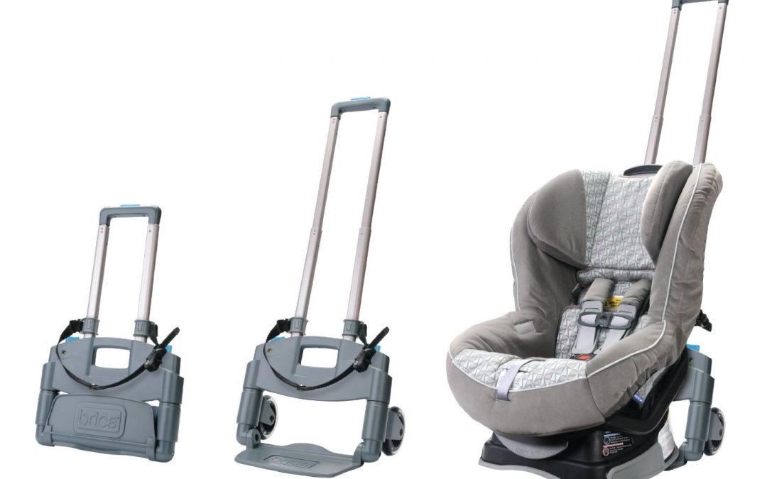 An easy way to get your car seat from the car to the airplane | Cool
