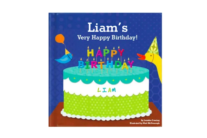 Create a custom book for your birthday boy or girl with I See Me Very Happy Board Books