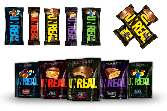 Candy bars without all the junk? Yes, it’s Unreal.