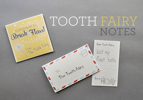 DIY Free Printable Tooth Fairy Notes – oh the cuteness!