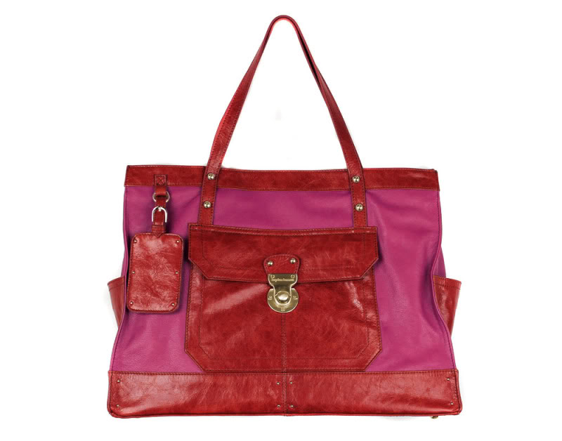 Colorblock handbags from Hayden-Harnett – be still my heart