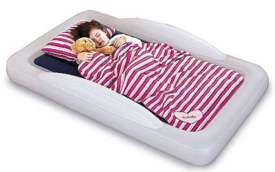 The inflatable toddler bed that just might get us all a better night’s sleep