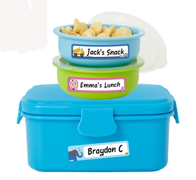 Snack Containers, Personalized With Names, Sayings or Something