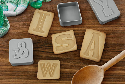 Alphabet awesome: cookie cutters as easy as A-B-C