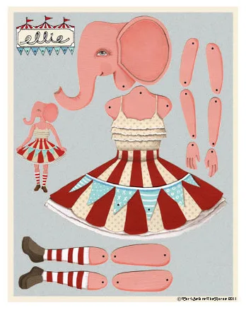 The most spectacular vintage paper dolls. We want them all!
