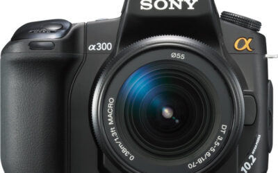 The Sony Alpha DSLR-A 300K: Cool Mom–and Cool Dad–Approved