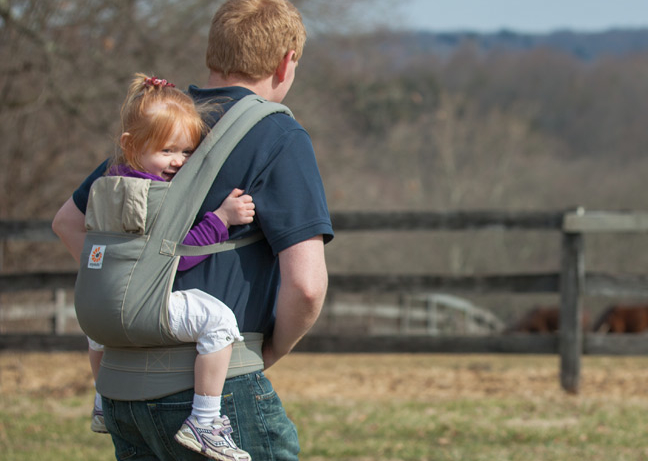 Ergobaby X-tra: The baby carrier we love now with a little extra awesome.