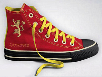 Game of Thrones Converse! Pledge your royal allegiance with your feet