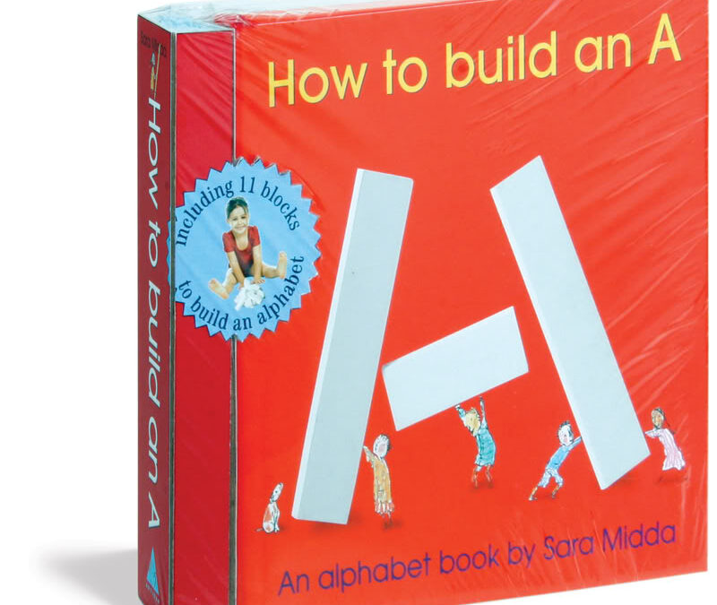 An ABC book that actually gets kids creating their own A’s, B’s and C’s. And sometimes an alien robot.