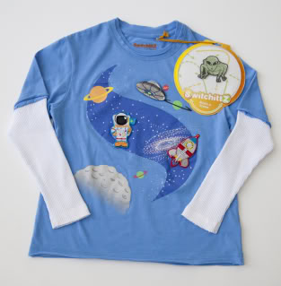 Changeable shirts for kids with changeable minds