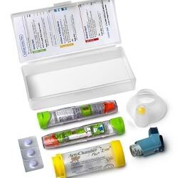 The really cool allergy action kit we hope you won’t have to use