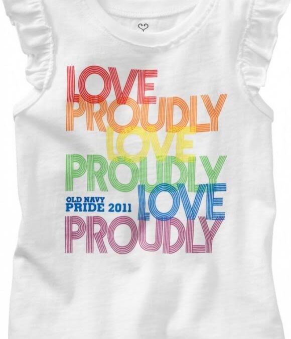 Looking for the Old Navy Gay Pride t-shirts? We found them!