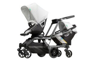 The new Double Helix double stroller from Orbit is one far-out ride