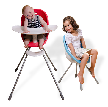 The new Phil & Ted’s Poppy high chair converts to a not-so-high chair