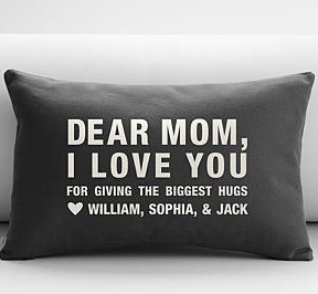 A personalized gift for Mother’s Day from the whole family.  Even the ones with the funny names.