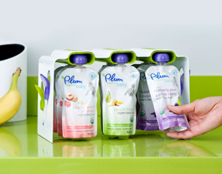 Boon + Plum Organics = Baby food pouch organizational zen