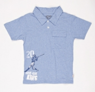 Polos meet t-shirts in these clever shirts for boys