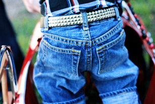 Belts for babies and kids just got about as cool as it gets