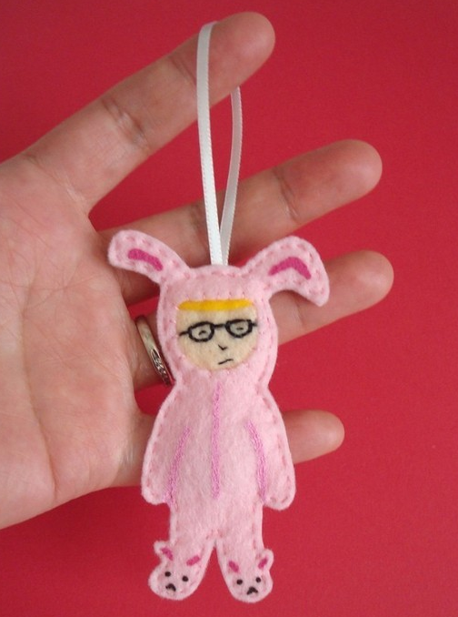 This ornament from A Christmas Story is better than shooting your eye out