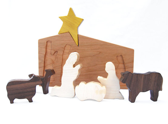 Modern Nativity scenes you won’t mind the children touching