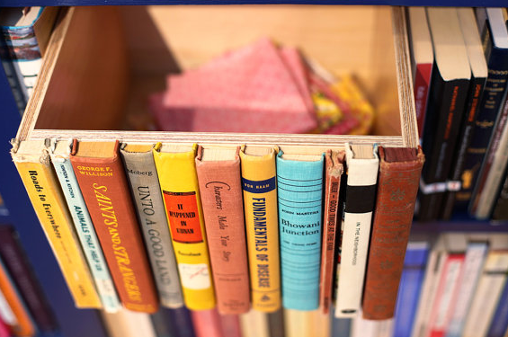 Give old books new life while giving yourself more storage