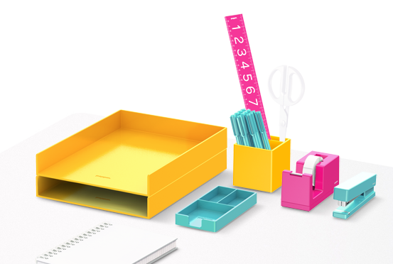 Poppin: Desk organization that actually gets you psyched to organize