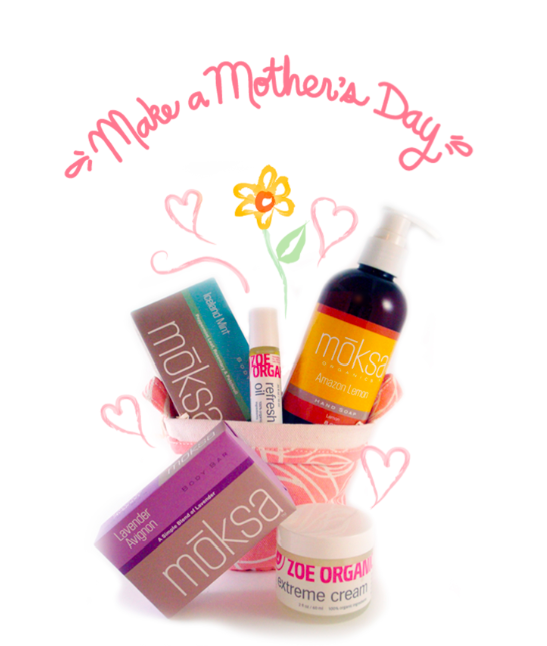 Pamper your favorite mama, organically