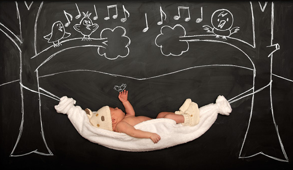 Web Coolness: Father’s Day and bacon, chalkboard babies, and Sesame Street tackles a tough subject