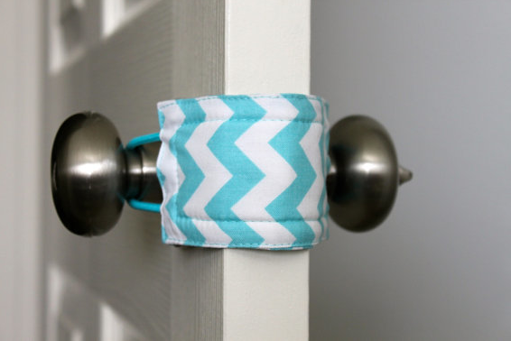 Best baby gear: Latchy Catchy door latch cover | Cool Mom Picks