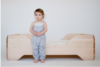 A toddler bed fit for a king. Or a very lucky toddler.