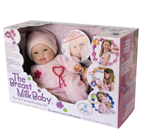 The Breast Milk Baby Doll – Because not all babies take bottles