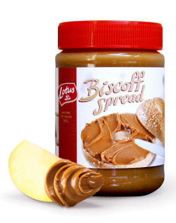 Biscoff Spread – Yes, those airplane cookies, now in a jar. (Whoo!)