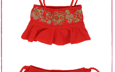 Girls’ bikinis that aren’t too itsy bitsy or teeny weeny