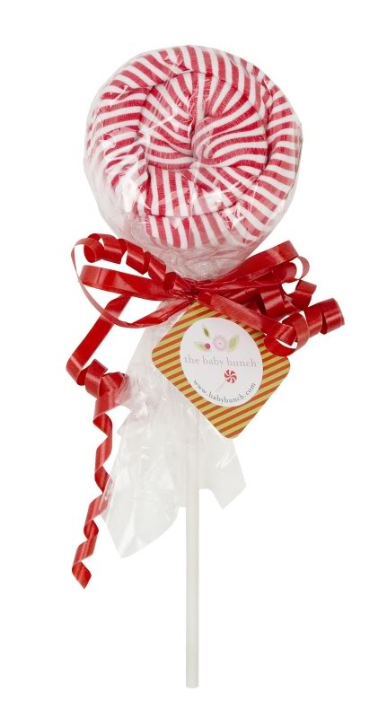 A Christmas gift for babies too young to beg to eat the chocolate santa before breakfast