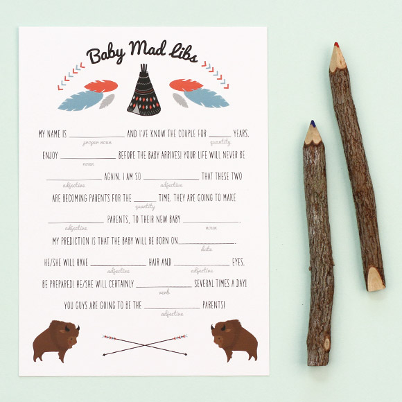One baby shower game we love. And it’s printable. And free.