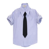 The perfect shirt and tie for little boys who, really, shouldn’t be in perfect shirts and ties.