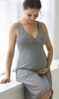 Maternity loungewear for the first, third, and fifth trimesters