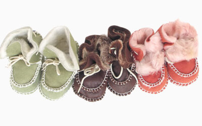 Shearling booties! Ack, dying from the cuteness!