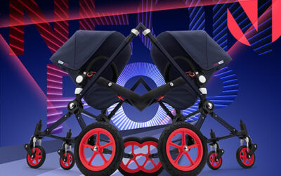 Bugaboo goes neon – cue the opening to Karma Chameleon. Or Cameleon?