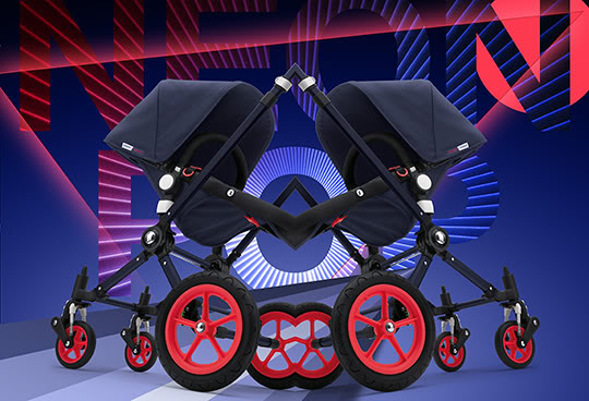 Bugaboo goes neon – cue the opening to Karma Chameleon. Or Cameleon?