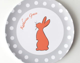 Nothing says spring like a bunny on your plate.