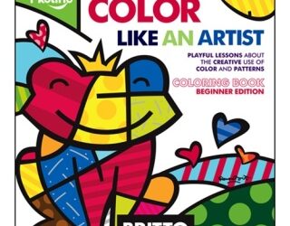 Color like an artist. Romero Britto, to be specific.