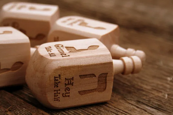 Engraved Dreidel - Cool Mom Picks