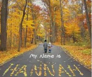 Your Child’s Name in Lights. Or More Accurately, Leaves.