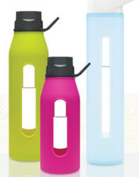 The pretty water bottle just for grownups