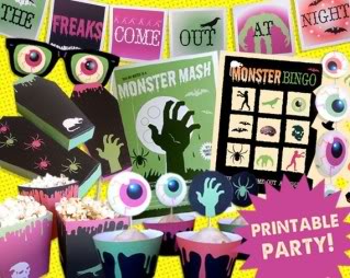 Cool Halloween printables that don’t look like bad clip art