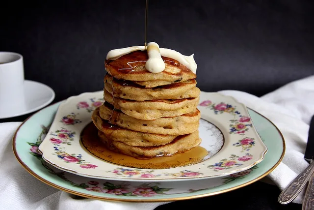 Easter Brunch ideas: Hot Cross Pancakes