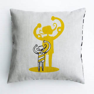 Plush and pillows with the perfect sense of humor