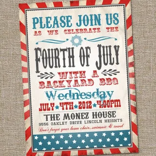 Fourth of July party printables and decor to make your cookout a standout